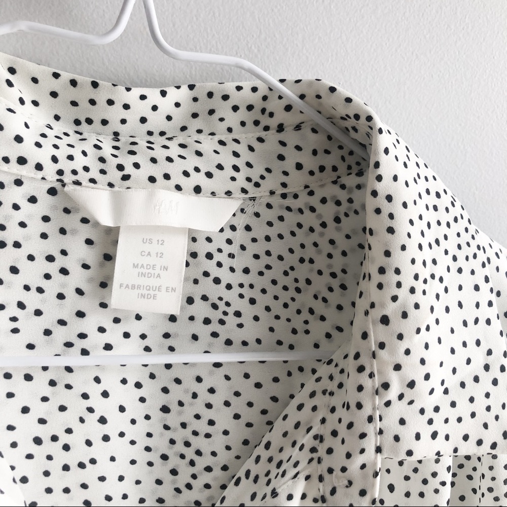 Classic Polka Dot Blouse